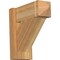 Ekena Millwork Traditional Arts & Crafts Rough Sawn Outlooker, Western Red Cedar, 6"W x 14"D x 14"H OUT06X14X14TRA03RWR - alternate 1